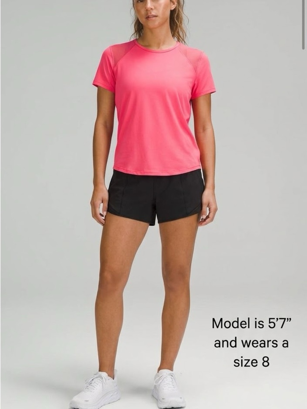 lululemon athletica Women's Short Sleeve Active Tee - Red